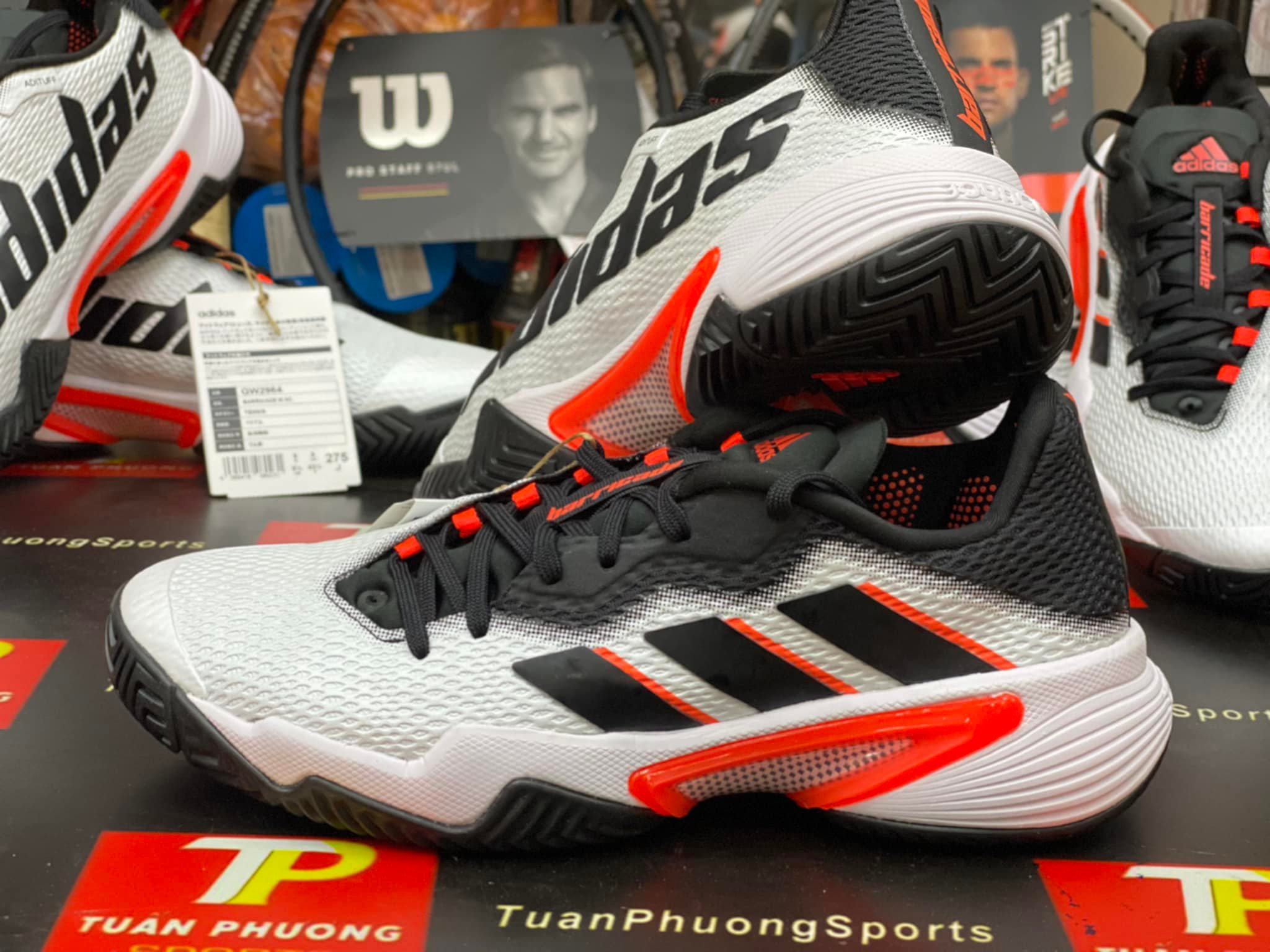 Giày Tennis Adidas BARRICADE GW2964